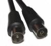 Coax RF αρσ. - coax RF θηλ. Μαύρο. 3m (OEM) Coax RF αρσ. - coax RF θηλ. Μαύρο. 3m (OEM)