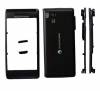 Πλήρες κέλυφος μαύρο για Sony Ericsson Aino U10 U10i