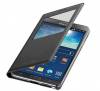 Samsung Galaxy Note 3 N9005 - Θήκη με Παραθυράκι και Πίσω Πλαστικό Κάλυμμα - Μαύρο (OEM)