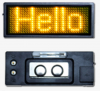 iBadge B1236 LED Name Card for T-shirts Yellow (Oem)