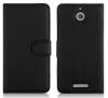 Leather Wallet/Case for HTC Desire 510  Black (OEM)