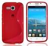 Huawei Ascend Y600 - TPU Gel Case S-Line Red (ΟΕΜ)