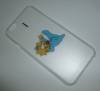 Apple iPhone 6 4.7" - Θήκη Πλαστικό Πίσω Κάλυμμα Διαφανής Λευκή Με Λόγκο Baby Of Simpsons (ΟΕΜ)
