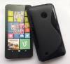 Nokia Lumia 530 - Θήκη TPU Gel S-Line Μαύρο (OEM)