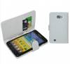 Άσπρη δερμάτινη θήκη πορτοφόλι για SAMSUNG GALAXY NOTE N7000 i9220 (OEM) Άσπρη δερμάτινη θήκη πορτοφόλι για SAMSUNG GALAXY NOTE N7000 i9220 (OEM)