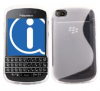 Θήκη TPU GEL  Με Γραμμή S για BlackBerry Q10 Διαφανής (OEM)