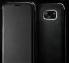 Remax Pure Δερμάτινη Θήκη Flip για το Samsung Galaxy S7 Edge Μαύρο RM2-081-BLK