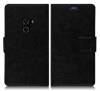 Δερμάτινη θήκη πορτοφόλι Με Πίσω Πλαστικό Κάλυμμα για Xiaomi Mi Mix Μαύρο (OEM)