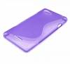 Sony Xperia E3 -TPU Gel S-Line Case Purple (ΟΕΜ)