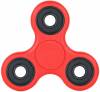 BLCR Three-Spinner Fidget Toy Plastic 1 Minute EDC Hand Spinner for Autism and ADHD Red