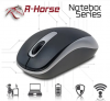 Wireless Mouse R-Horse Black-Silver RF-6385