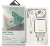 Treqa Φορτιστής 1 Θύρας και Καλώδιο USB-C 18W Quick Charge 3 Λευκός (CS-632) Treqa Φορτιστής 1 Θύρας και Καλώδιο USB-C 18W Quick Charge 3 Λευκός (CS-632)