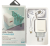 Treqa USB-C Charger and Cable 18W Quick Charge 3 White (CS-632)