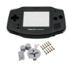 Game Boy Advance Full Shell Clear Black (oem)