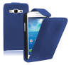 Samsung Galaxy Express 2 G3815 - Leather Flip Case Blue (OEM)