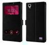 Leather Case With Window and Plastic Back Cover for Huawei Ascend G620s Black (ΟΕΜ) Leather Case With Window and Plastic Back Cover for Huawei Ascend G620s Black (ΟΕΜ)