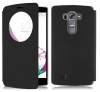 LG G4 Beat / G4S H735 - Δερμάτινη Stand θήκη Με Παραθυράκι Και Πίσω Πλαστικό Κάλυμμα Μαύρο (OEM) LG G4 Beat / G4S H735 - Δερμάτινη Stand θήκη Με Παραθυράκι Και Πίσω Πλαστικό Κάλυμμα Μαύρο (OEM)