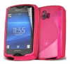 Θήκη σιλικόνης TPU Gel για Sony Eriscsson Xperia Mini Ροζ Θήκη σιλικόνης TPU Gel για Sony Eriscsson Xperia Mini Ροζ