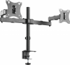 Brateck LDT24-C024 Desk Stand for 2 Monitors up to 27" with Arm