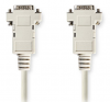 VGA Male to VGA Male 2m Ivory Cable (NEDIS CCGP59001IV20)