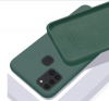 Silicone Case for Samsung A21S  Dark Green  (OEM)