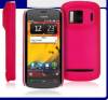 Nokia 808 PureView hybrid rubber skin back case Pink ()