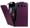 Leather Flip Case for Huawei Ascend G510 Purple (OEM) Leather Flip Case for Huawei Ascend G510 Purple (OEM)