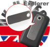 Μεταλλικό για το πίσω καπάκι μπαταρίας για HTC Explorer Μαύρο original Μεταλλικό για το πίσω καπάκι μπαταρίας για HTC Explorer Μαύρο original