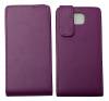 Samsung Galaxy Alpha G850f - Leather Flip Case Purple (OEM) Samsung Galaxy Alpha G850f - Leather Flip Case Purple (OEM)
