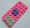 iPhone 5 Θήκη Σιλικόνης Lego Brick - Ροζ iPhone 5 Θήκη Σιλικόνης Lego Brick - Ροζ