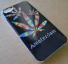 iphone 5 / 5s - TPU Gel Case Amsterdam Marijuana (OEM)