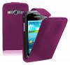 Samsung Galaxy Xcover 2 s7710 - Leather Flip Case Purple (OEM)