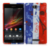 Sony Xperia C C2305 - Soft Silicone Case France Design (OEM)