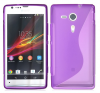 Sony Xperia SP Θήκη Σιλικόνης TPU S-Line - Μωβ Sony Xperia SP Θήκη Σιλικόνης TPU S-Line - Μωβ