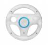 Official Racing Steering Wheel for Nintendo Wii and Mario Kart Game - White (Used)