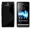 Sony Xperia U - TPU Gel Case S-Line Black (OEM)