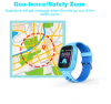 INTIME Children's Smartwatch with GPS and Rubber/Plastic Strap Blue IT-055