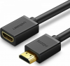 UGREEN HD107 10140 | Προέκταση HDMI 4K@60Hz, 3D, 0.5m, μαύρη UGREEN HD107 10140 | Προέκταση HDMI 4K@60Hz, 3D, 0.5m, μαύρη