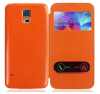Samsung Galaxy S5 G900 - S-View Flip Θήκη Με Πίσω Καπάκι Μπαταρίας - Πορτοκαλί (OEM) Samsung Galaxy S5 G900 - S-View Flip Θήκη Με Πίσω Καπάκι Μπαταρίας - Πορτοκαλί (OEM)