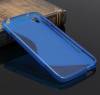 TPU Gel Case S-LIne for Alcatel One Touch Idol 3 (4.7) Blue (OEM)