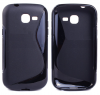 Samsung Galaxy Fresh S7390 / Duos S7392 - TPU Gel Case S-Line Black SGFS7390TPUGCSLB OEM