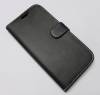 Leather Wallet Stand/Case for HTC One (M8) Black (OEM)