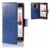 Leather Wallet/Case for Huawei Ascend G6 4G Blue (OEM) Leather Wallet/Case for Huawei Ascend G6 4G Blue (OEM)