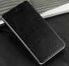 Lenovo A916  - Leather Wallet Stand Case With Silicone Back Cover Black (OEM)