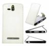 Sony Xperia U ST25i - Δερμάτινη Θήκη Λευκή (OEM)