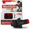 WorkSafe&#174; earplugs forNoise Reduction Earplugs for Adult - Reusable Hearing Protection for Construction Work & DIY