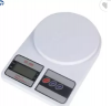 Electronic kitchen scale 10kg with plastic bowl