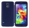 Samsung Galaxy S5 G900 - S-View Full Window Flip      - Dark Blue (OEM)