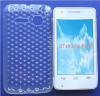 Tpu Gel Case Diamonds for Alcatel One Touch S'Pop OT 4030d Clear (OEM)