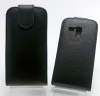 Samsung Galaxy S Duos 2 S7582 / Galaxy Trend Plus S7580 Leather Flip Case Black (OEM)